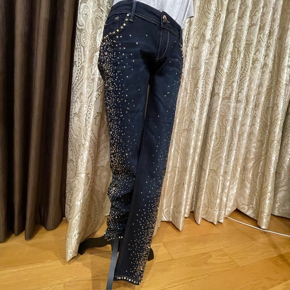 Fashionable shiny jeans - Picture 2 of 12